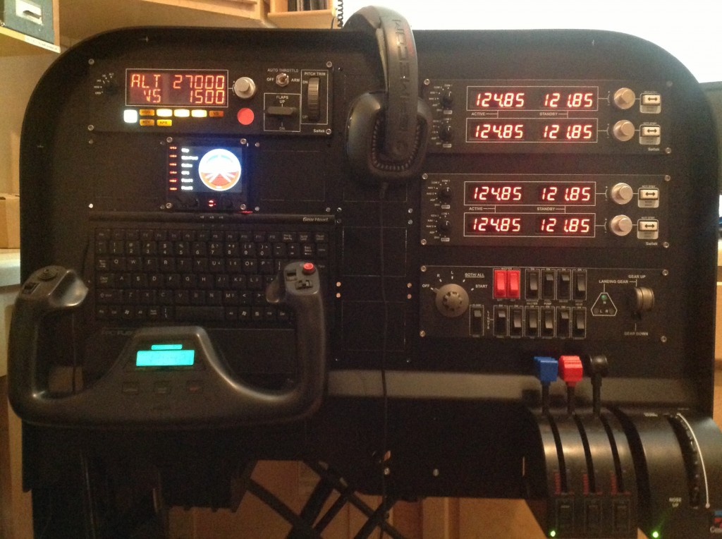flight simulator cockpit scott taylor
